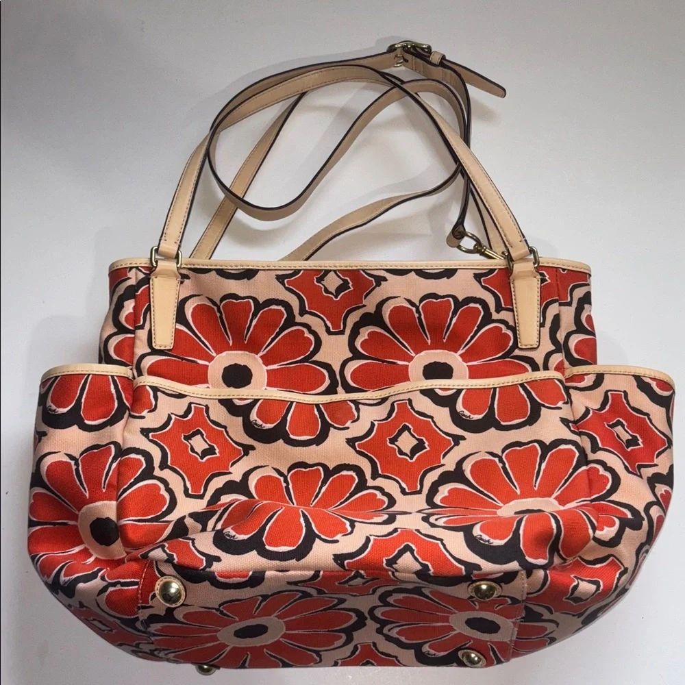 Floral Patterned Tote Bag